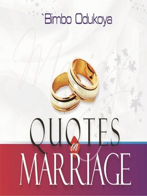 cover image of Quotes on Marriage